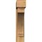 Ekena Millwork Imperial Block Rough Sawn Bracket w/ Offset Brace, Western Red Cedar, 8"W x 38"D x 38"H BKT0806X38X38IMP05RWR - alternate 3